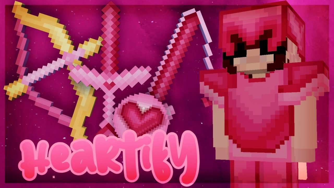 ➵ heartify 32x aesthetic 1.8.9 pvp texture pack 32x by aakona on PvPRP